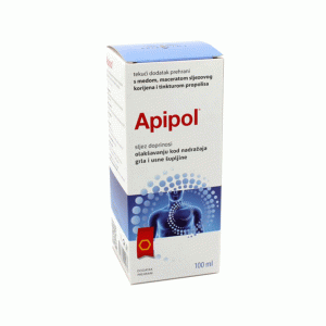 APIPOL SIRUP ZA SMIRENJE KAŠLJA 100ML