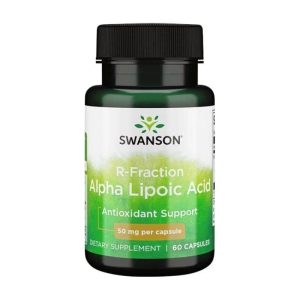 R-alfa lipoična kiselina Swanson (R-ALA), 50 mg (60 kapsula)