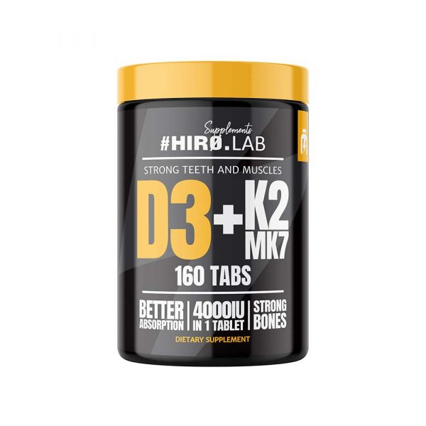 Vitamin D3+K2 Hiro Lab 160 tableta - Slika 2