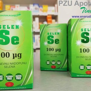 Selen 100mcg a 100 kapsule, Pharmamed