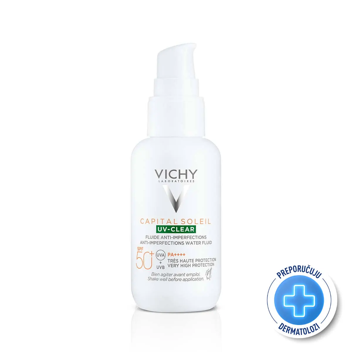 Vichy Capital Soleil UV-Clear fluid protiv nepravilnosti SPF 50, 50 ml - Slika 2