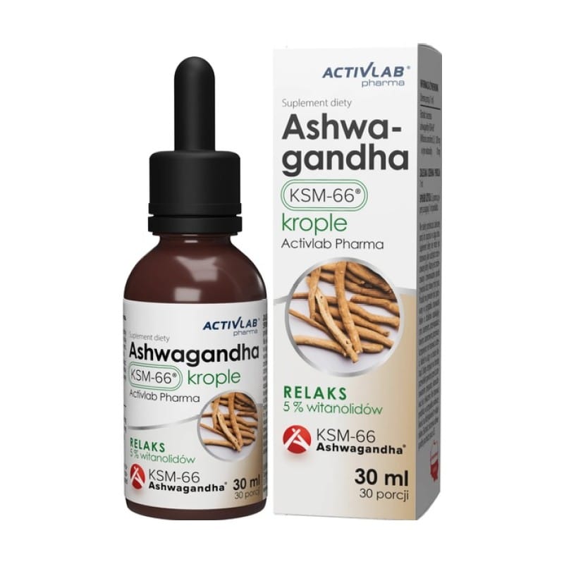 Ašvaganda KSM-66 Activlab Pharma (30 ml)