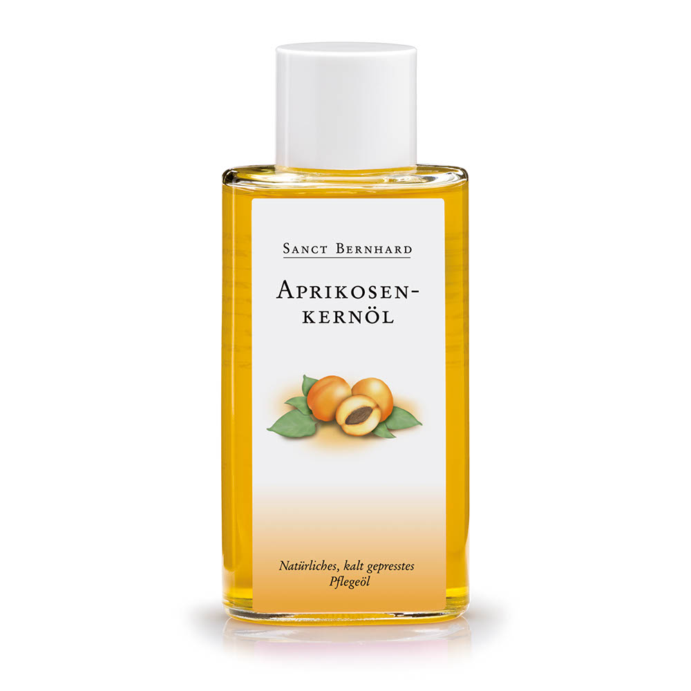 Ulje sjemenki kajsije 100 ml – Sanct Berhard – za njegu suhe, osjetljive i zrele kože, kao i za nježnu njegu beba