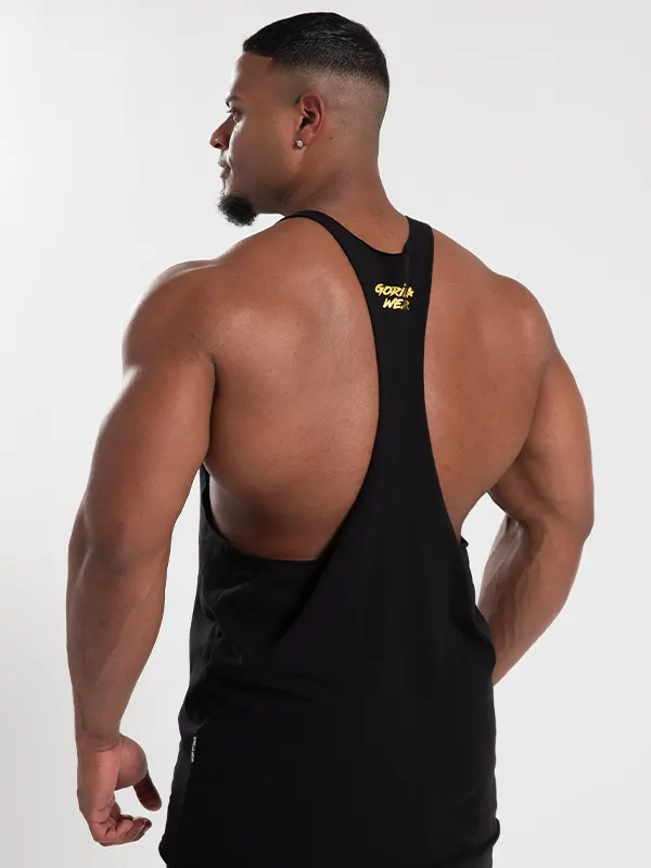 MELROSE Stringer Majica – Crno/Zlatna - Slika 3