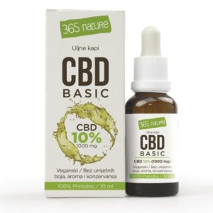 CBD basic ulje 10% 10 mL – 365 Nature - Slika 2