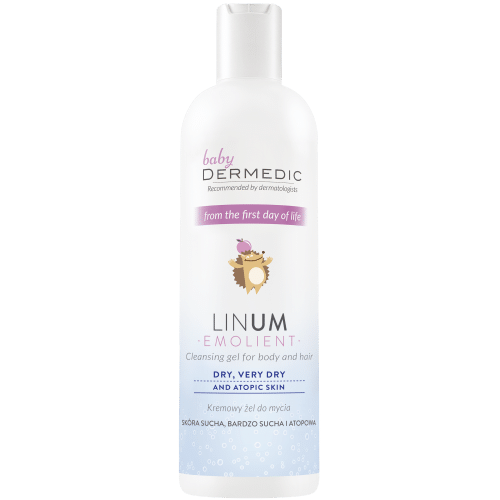 Dermedic Linum Baby Emollient gel za tijelo i kosu 200 ml