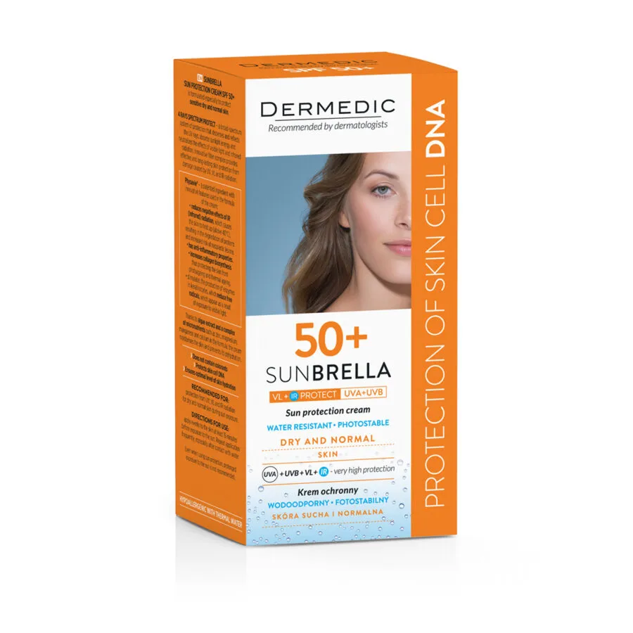 Dermedic SUNBRELLA za suhu i normalnu kožu SPF50+ 50 ml
