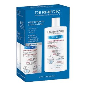 DERMEDIC CAPILARTE SET ZA STIMULACIJU RASTA KOSE ŠAMPON + SERUM