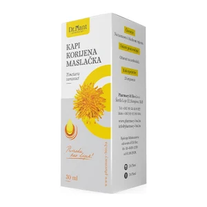KAPI KORIJENA MASLAČKA 30ml Pharmacy Bio – za čišćenje organizma, za probavu, za reumatoidni artritis
