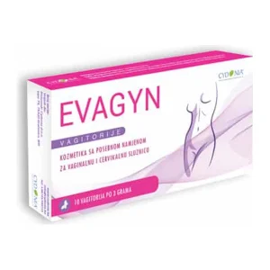 EVAGYN vagitorije 10×1 Cyd – za obnavljanje vaginalne i cervikalne sluznice