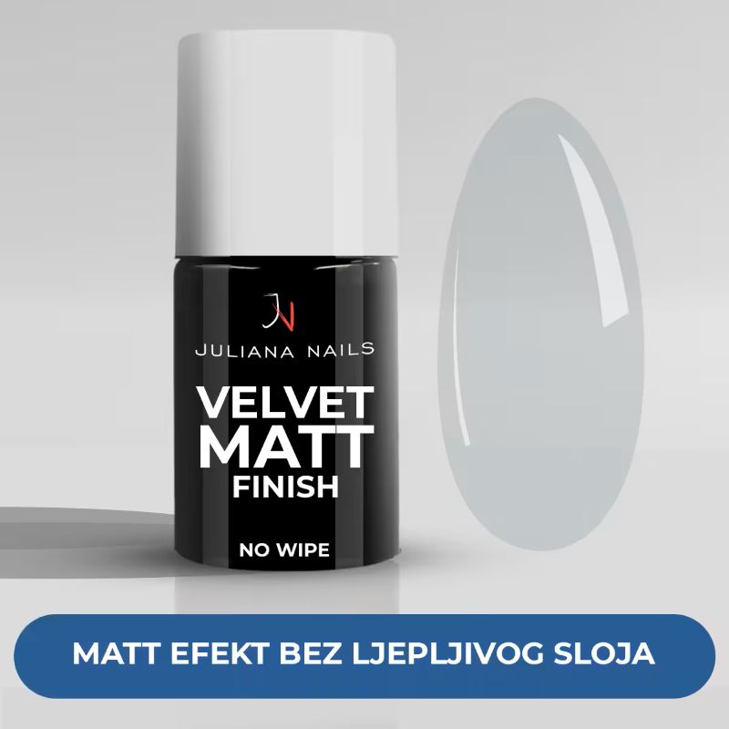 Gel Lak Velvet Matt Finish – No Wipe 6ml GL601012