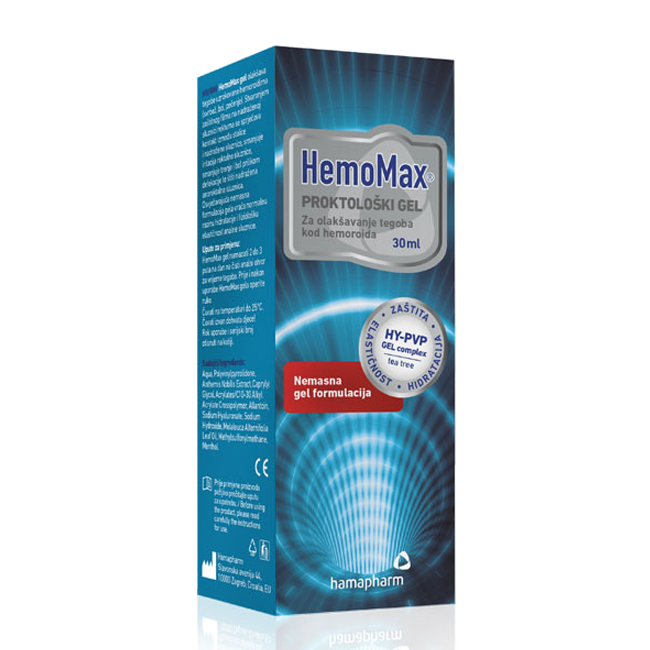 HEMOMAX PROKTOLOŠKI GEL, HAMAPHARM - Slika 2