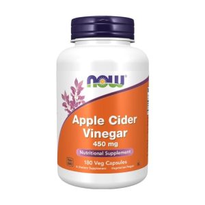 Jabučni ocat – Apple Cider Vinegar NOW, 450 mg (180 kapsula)