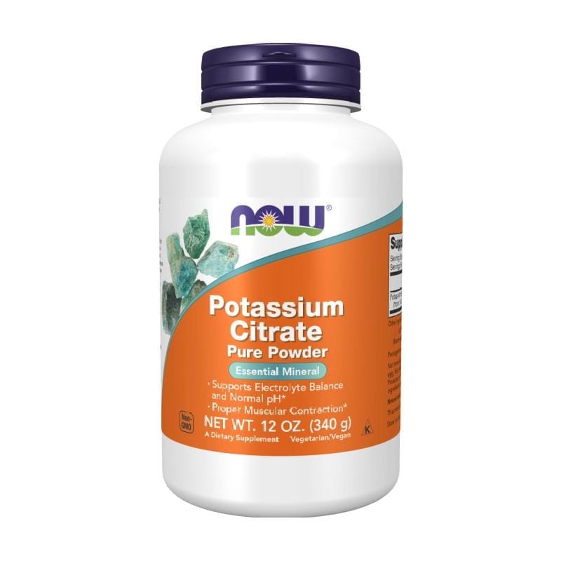 Kalijev citrat u prahu NOW (340 g)