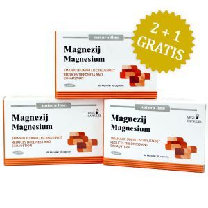 Magnesium 60 Capsules 2+1 GRATIS