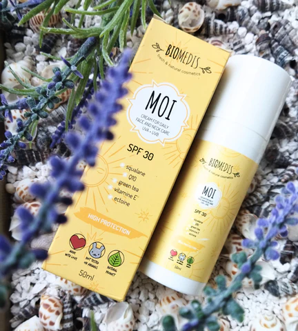Biomedis MOI – SPF 30 Krema za lice i vrat 50 ml