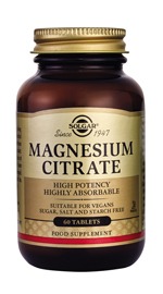 SOLGAR MAGNEZIJ CITRAT á 60 TABLETA