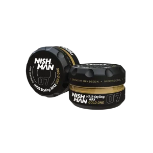 NISHMAN AQUA HAIR STYLING WAX 07 GOLD ONE 150 ML