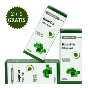 Nettle drops, 50ml 2+1 GRATIS