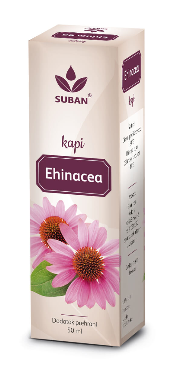 Ehinacea bezalkoholne kapi 50 ml Suban