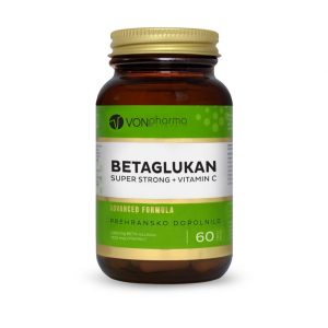 VONpharma BETAGLUKAN SUPER STRONG + VITAMIN C, 60kapsula
