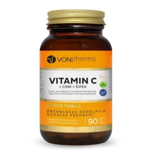 VITAMIN C+CINK+ŠIPAK tablete Vonpharma