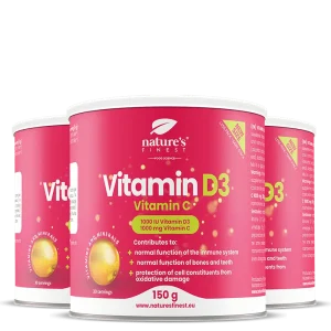 Vitamin D3 + Vitamin C paket