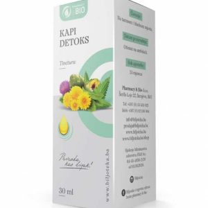 DETOKS kapi 30ml Pharmacy&Bio – za čišćenje organizma od toksina i regulaciju masnoće u krvi