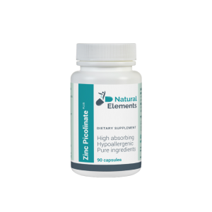 ZINC PICOLINATE PLUS, 90 caps. NATURAL ELEMENTS