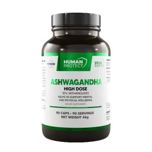 Ashwagandha HIGH DOSE, 90 vege caps, HP