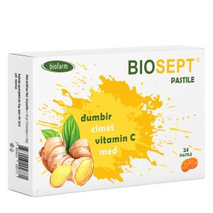 Ginger, Cinnamon, Honey and Vitamin C Lozenges (24 lozenges)