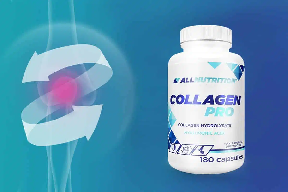Collagen PRO, Kompleksna potpora za zglobove, kosu, kožu, nokte, 180 caps, Allnutrition - Slika 3