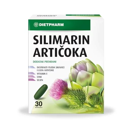 DIETPHARM SILIMARIN ARTIČOKA KAPSULE A30 - Slika 2