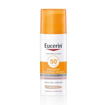 EUCERIN SUN PIGMENT CONTROL TONIRANA KREMA SPF50+ MEDIUM (50ML)