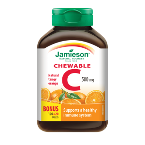 Vitamin C 500 mg 120 tableta za žvakanje Jamieson