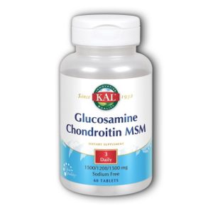 KAL GLUCOSAMINE CHONDROITIN MSM TABLETE