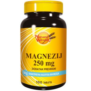 NW MAGNEZIJ 250 mg a 100 tableta