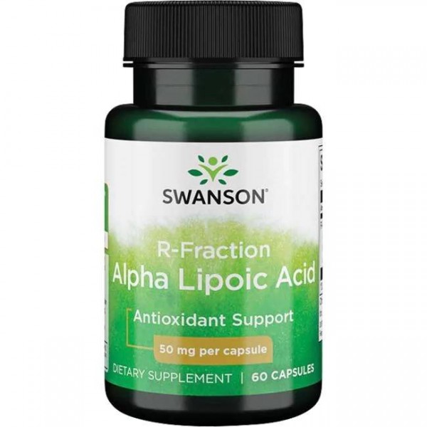 SWANSON R-FRACTION ALPHA LIPOIC ACID 60 KAPS