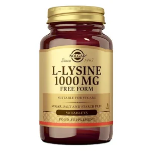 SOLGAR L-LIZIN 1000MG TABLETE A50