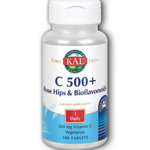 KAL VIT C 500 ROSE HIPS & BIOFLAVONOIDES (A100)