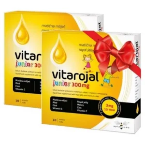 APIPHARMA VITAROJAL JUNIOR 300MG MATIČNA MLIJEČ A10 DUO